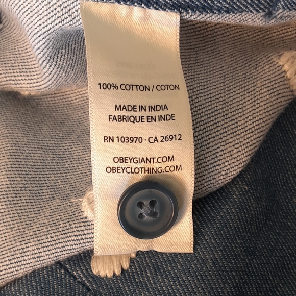 Obey Polka Dot pinup shorts Y2K NWOT - Picture 8 of 9